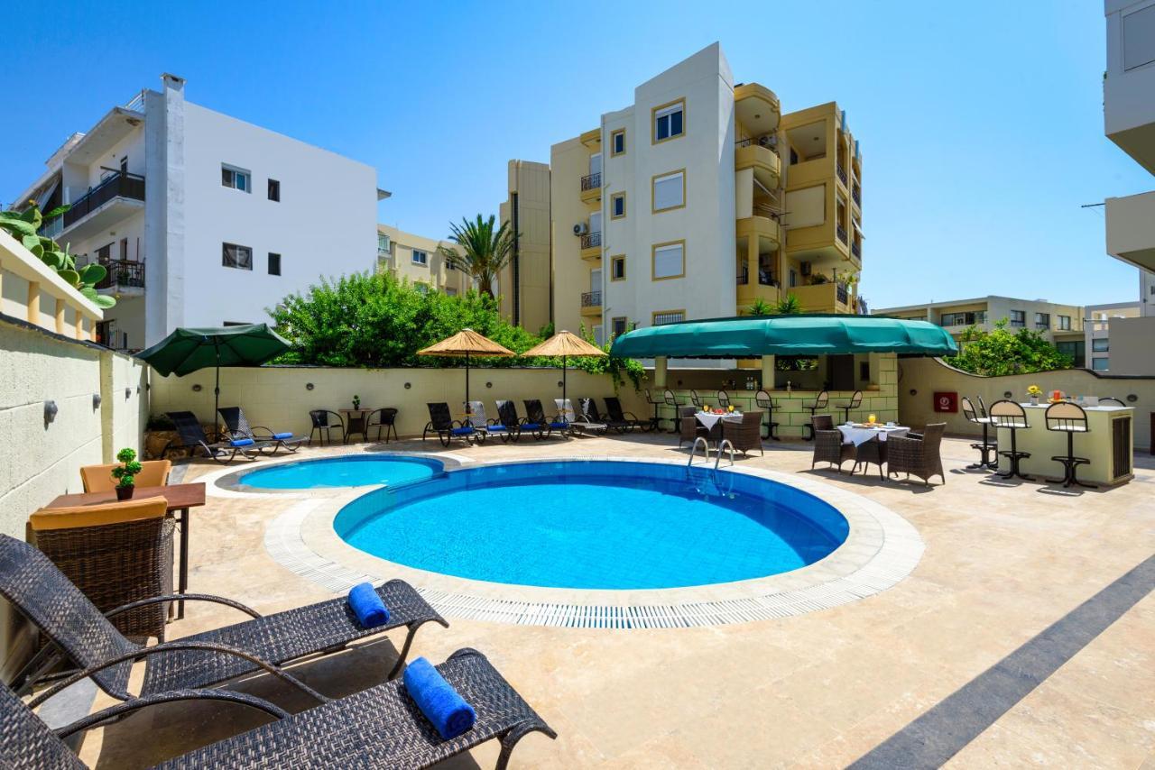 Comfort Hotel Apartments Rhodes City Buitenkant foto