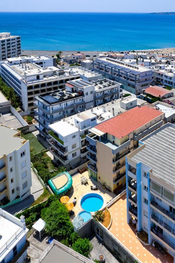 Comfort Hotel Apartments Rhodes City Buitenkant foto