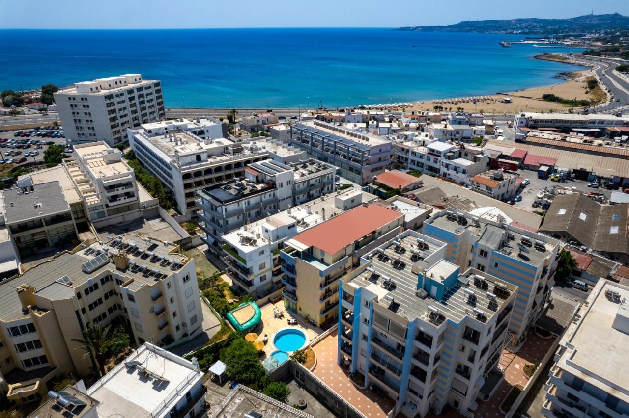 Comfort Hotel Apartments Rhodes City Buitenkant foto